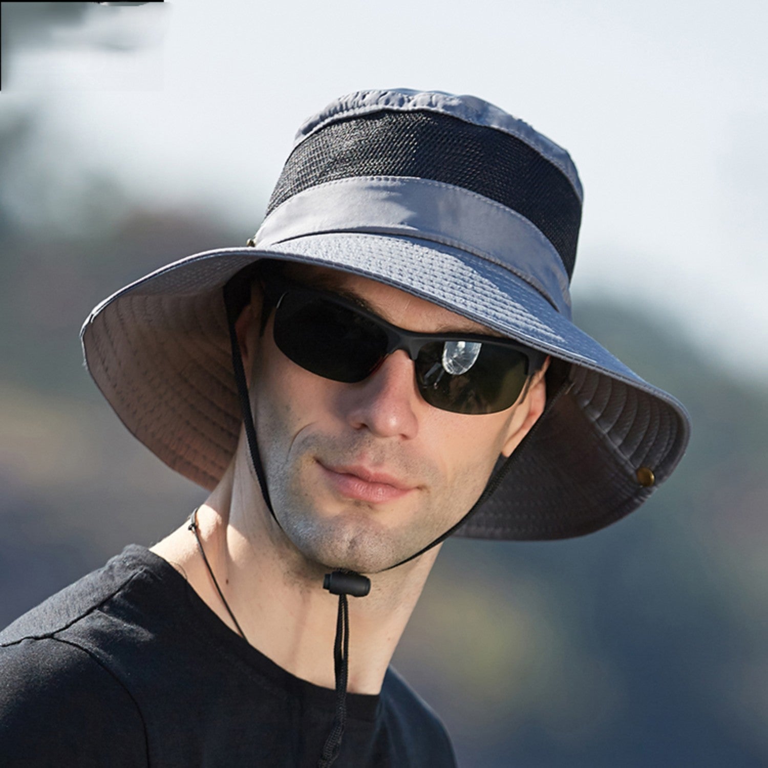 Sun Hats-Dark Gray