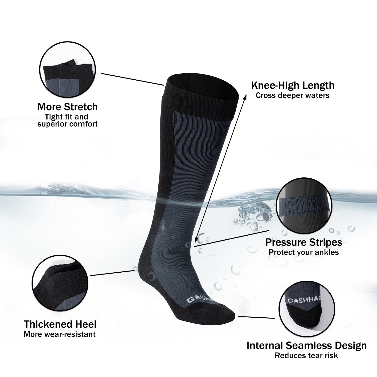 Gash Hao Waterproof Socks