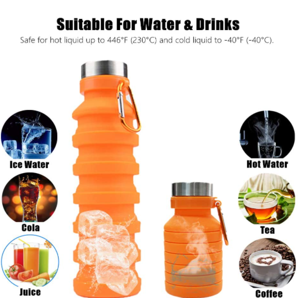 Boogear Collapsible Water Bottle