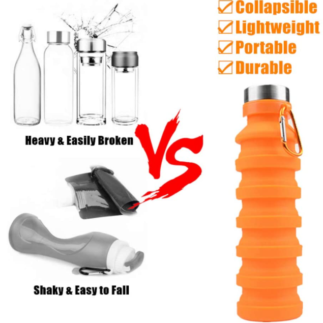 Boogear Collapsible Water Bottle