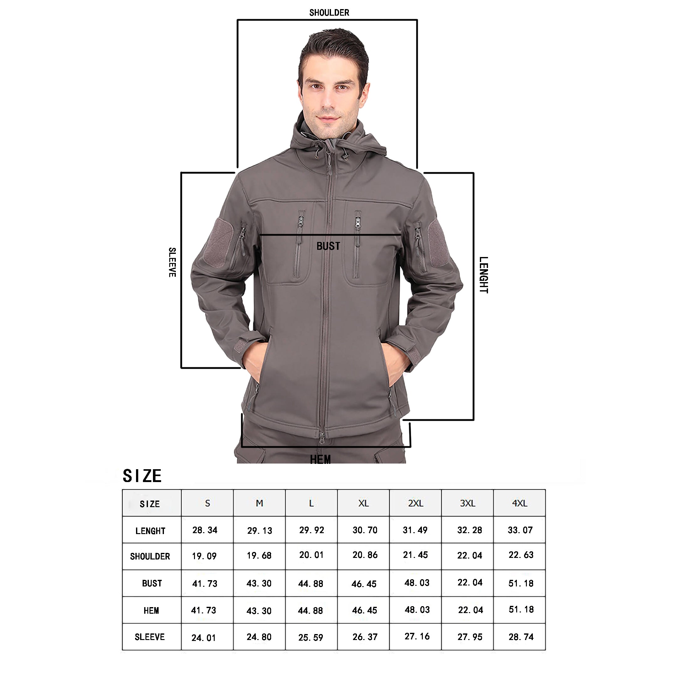 Gash Hao Tactical waterproof jacket