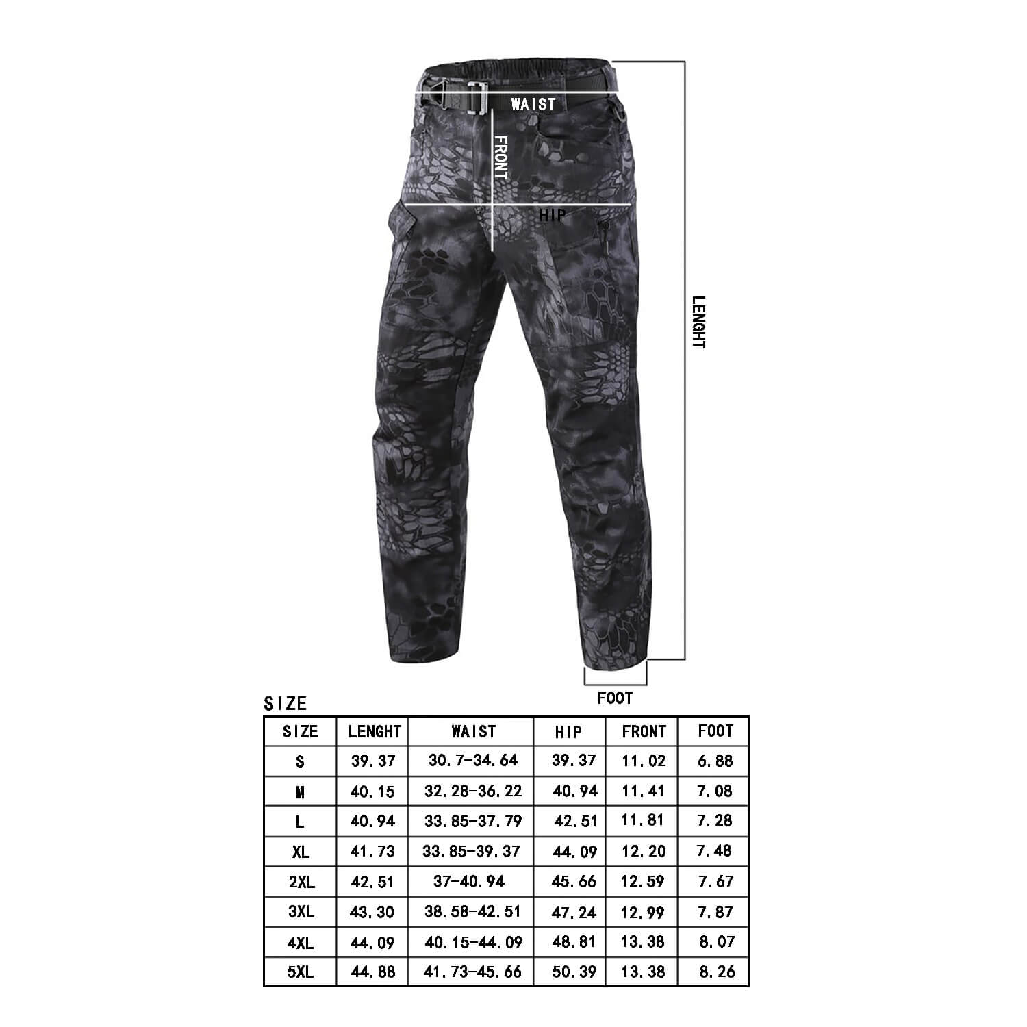 Pants-Black Python