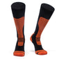 Socks-Black/Orange Red