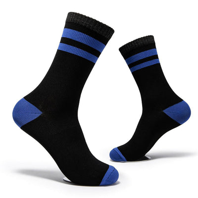 Socks-Black/Royal Blue