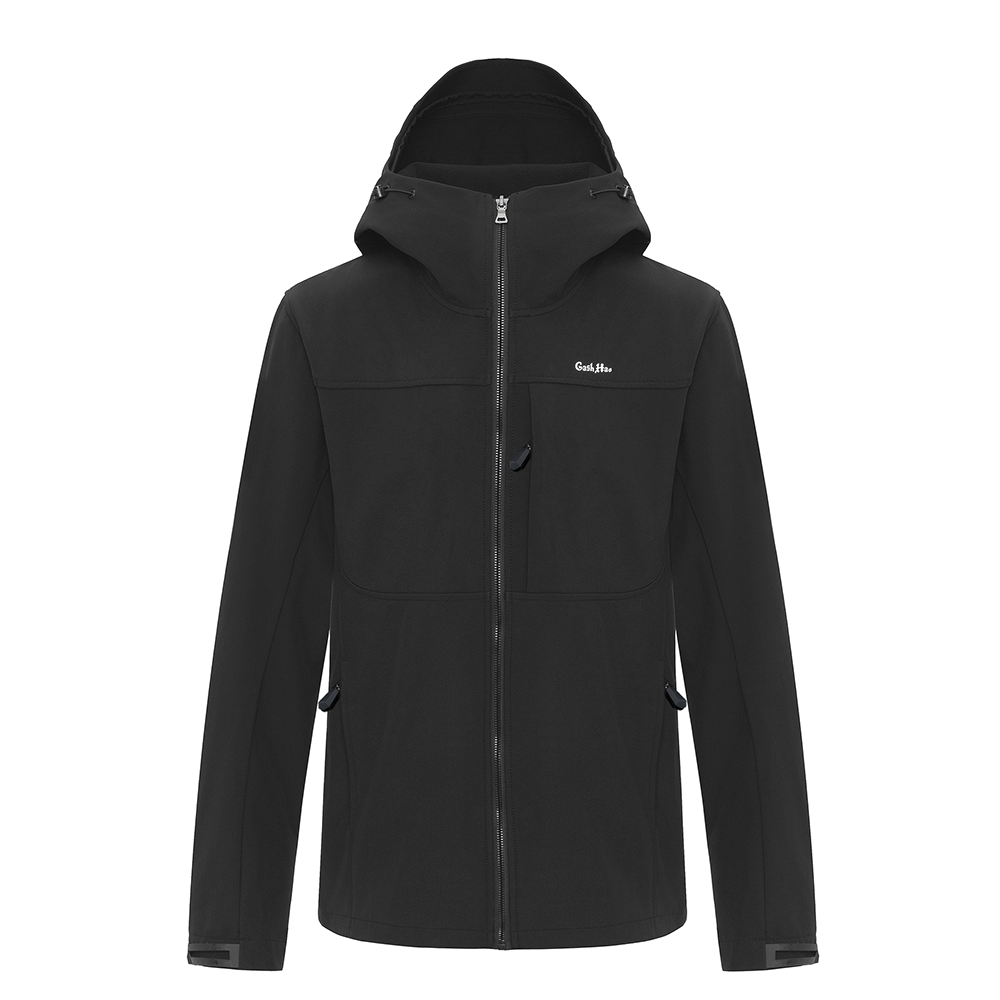 Gash Hao Mens Lightweight Softshell Waterproof Jacket