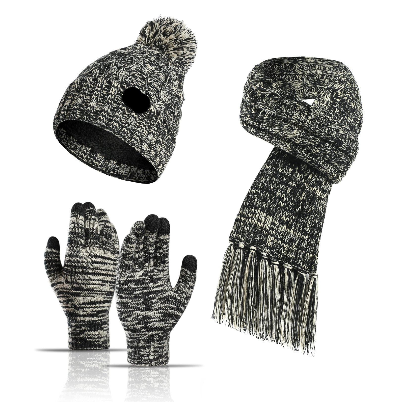 Gash Hao Hat Scarf and Glove Set