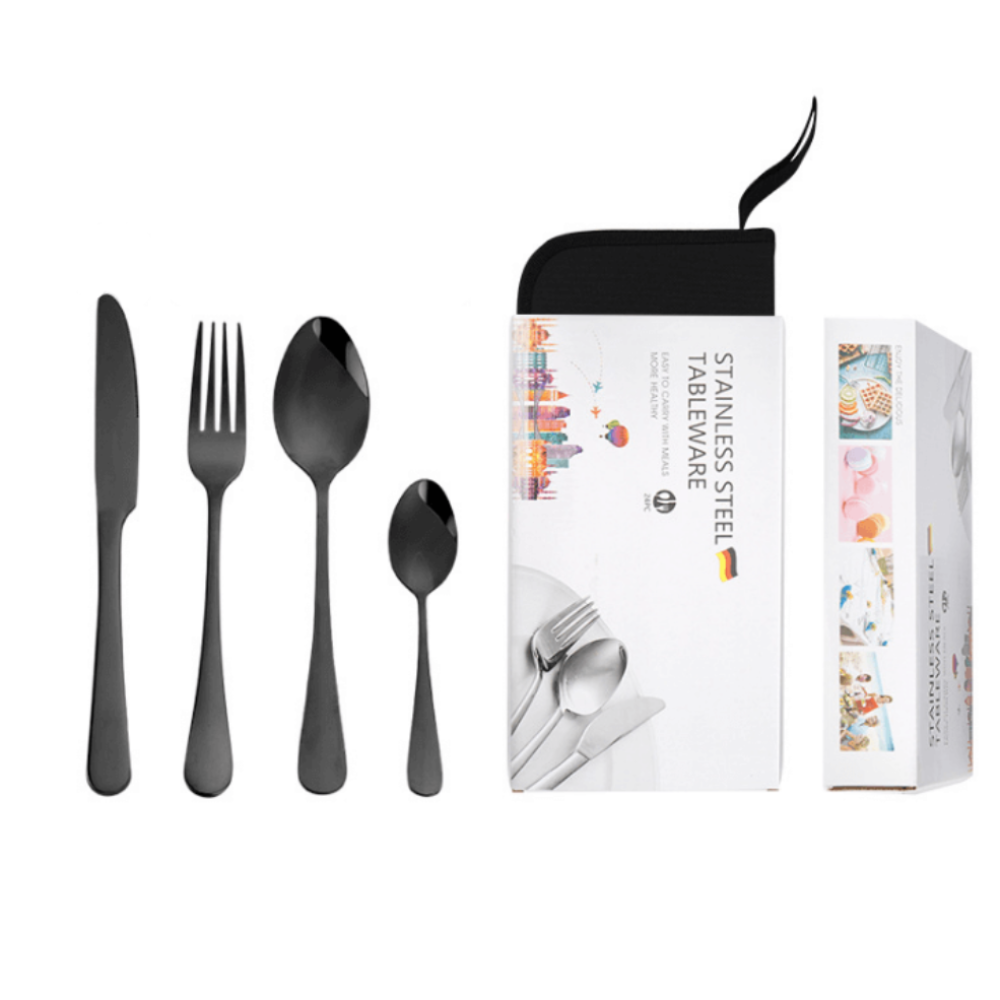 Boogear Stainless Steel Cutlery 8 Piece Set