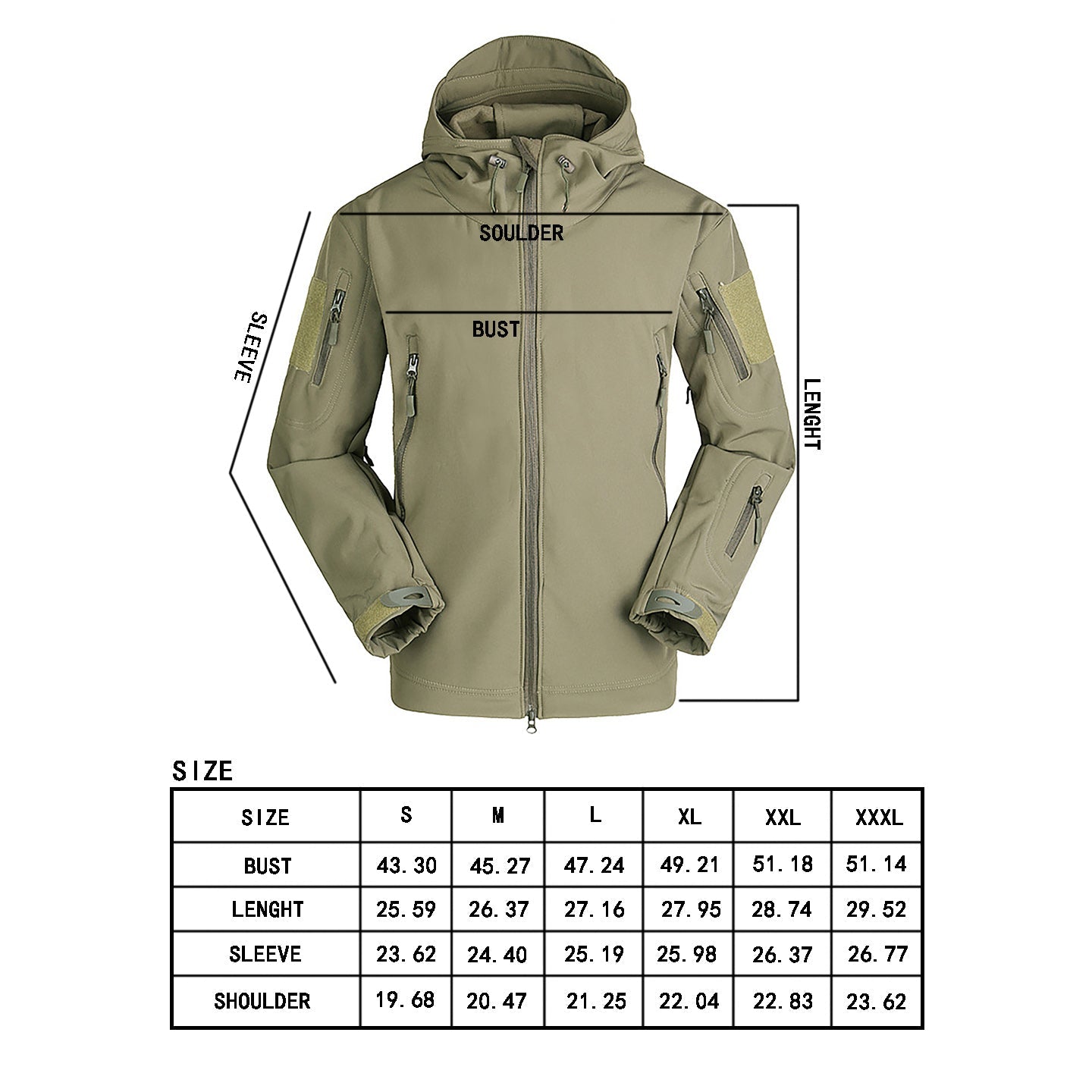 Gash Hao Tactical waterproof jacket